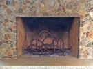 Blacksmith, Forged, Custom, Design, Daniel Hopper Design, Iron, Steel, Fireplace, Andirons, Grates, Texture
