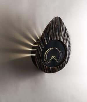 Lighting, Sconce, Blacksmith, Forged, Custom, Design, Daniel Hopper Design, Bronze
